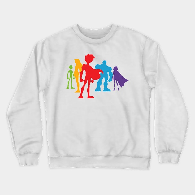 Hidden hero Crewneck Sweatshirt by Roro's Water Heaters